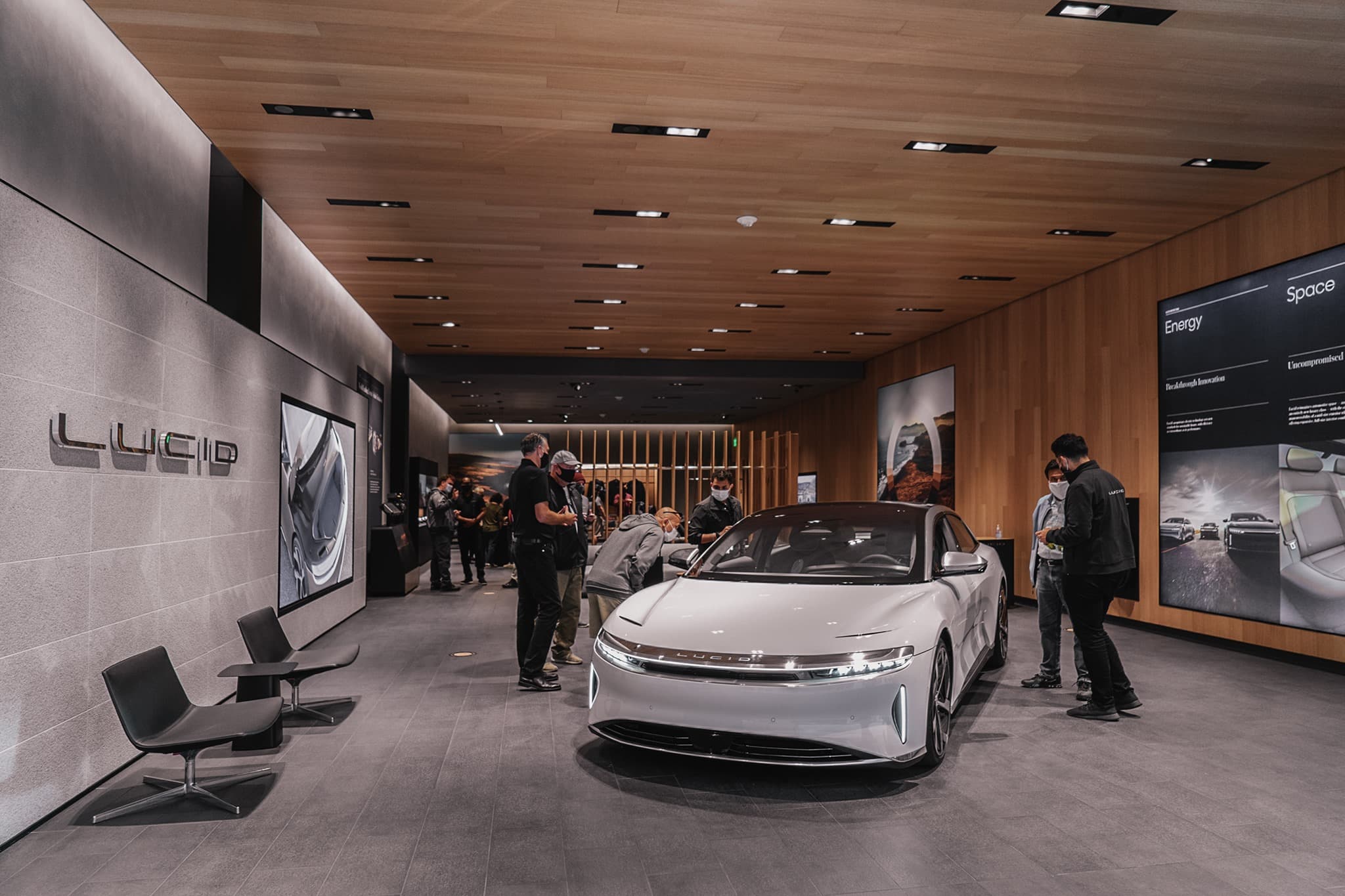 Lucid Motors showroom